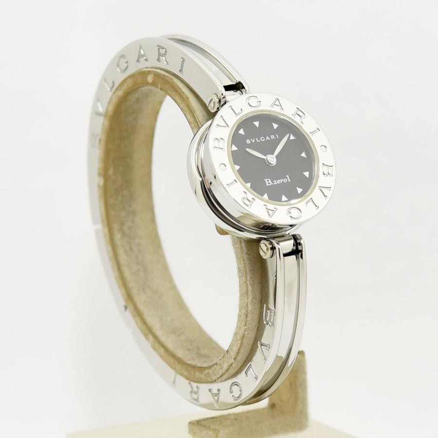 VINTAGE WATCHES FASHION ブルガリ B.zero1ウォッチ、ブラックダイヤル、シルバー製、レディース