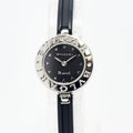 VINTAGE WATCHES FASHIONのブルガリ B.zero1 レディース腕時計。ステンレス製ベゼルとブラック文字盤が特徴の洗練されたデザイン。