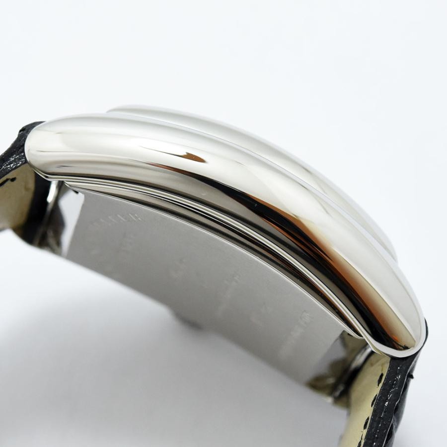 VINTAGE WATCHES FASHION フランクミュラー コンキスタドール レディース クォーツ時計、シルバーケース、ブラッククロコダイルレザーストラップ