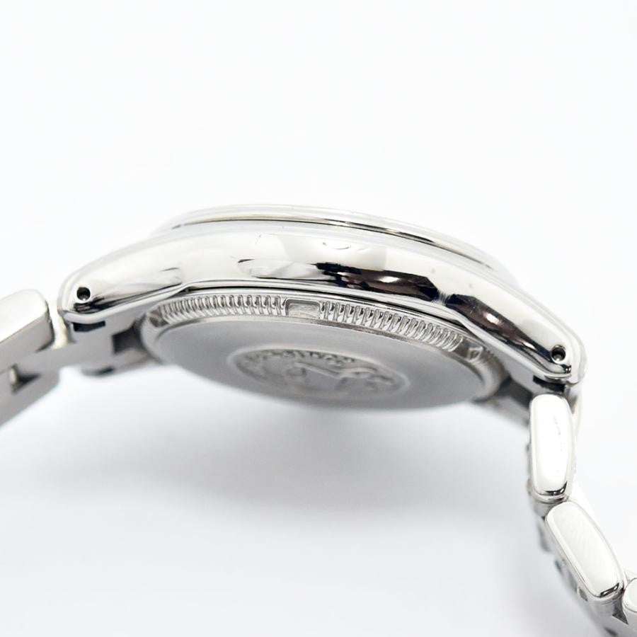 VINTAGE WATCHES FASHIONのグランドセイコーレディース腕時計。獅子の紋章が刻印されたステンレススチール製ケースの裏蓋。