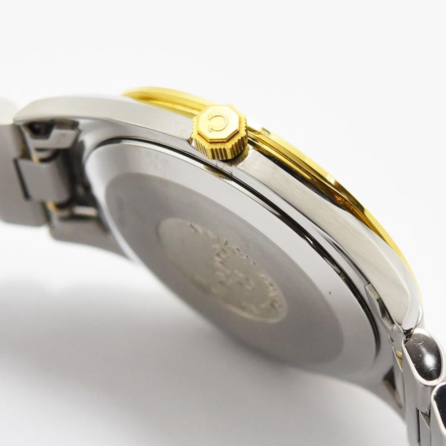 VINTAGE WATCHES FASHION オメガ自動巻きメンズウォッチ。ステンレススチールとゴールドのコンビネーション。クラシックなデザイン。