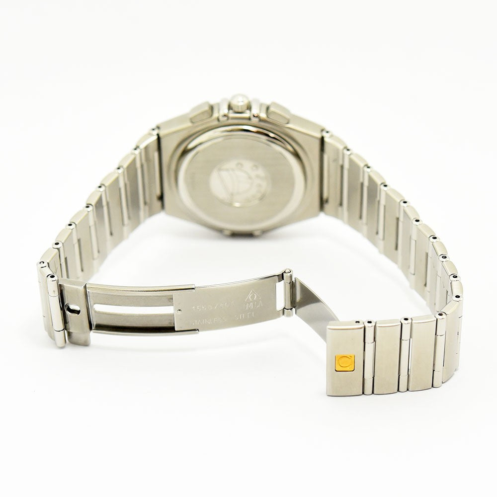 VINTAGE WATCHES FASHIONのOMEGAコンステレーション、ステンレススチール製ブレスレットの裏側とバックル部分