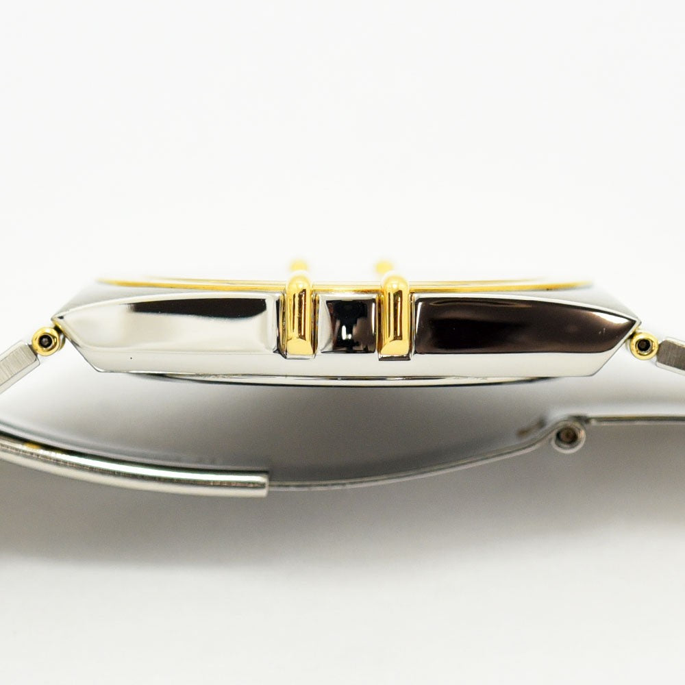 VINTAGE WATCHES FASHIONのOMEGAコンステレーション、ステンレスとゴールドのコンビケースサイドの爪デザイン