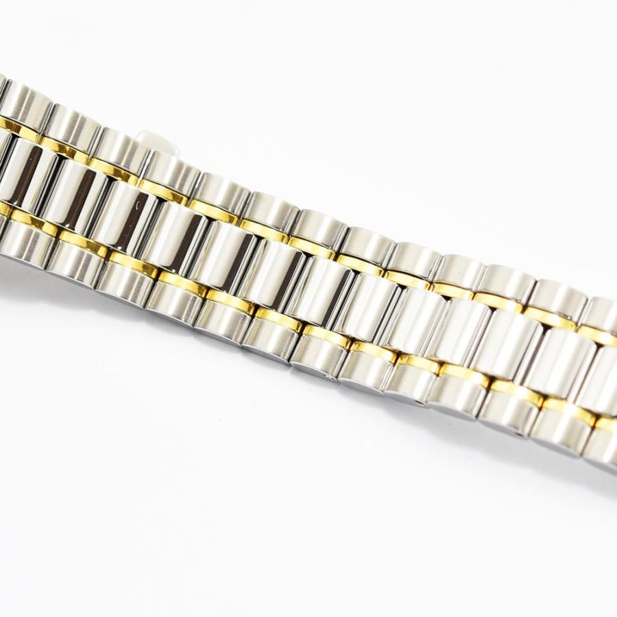 VINTAGE WATCHES FASHION オメガ 自動巻き メンズ 腕時計 シルバー＆ゴールド コンビ ステンレススチール製ブレスレット