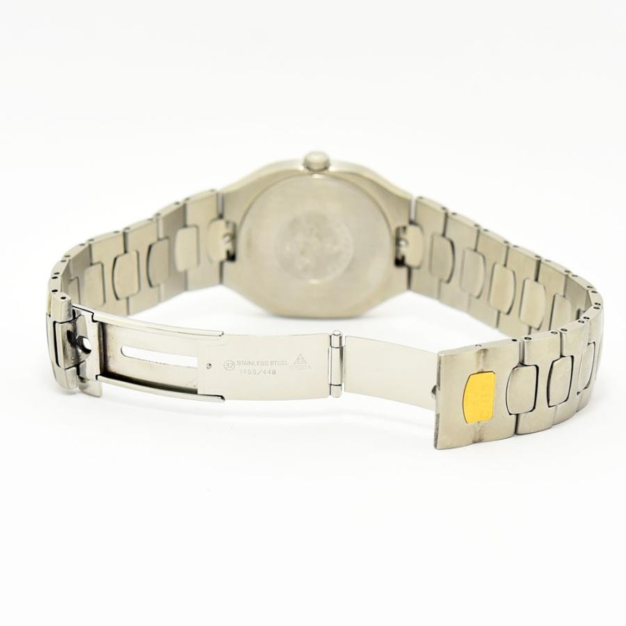 VINTAGE WATCHES FASHIONのOMEGAシーマスターポラリス、ステンレススチール製ブレスレットの裏側と留め具