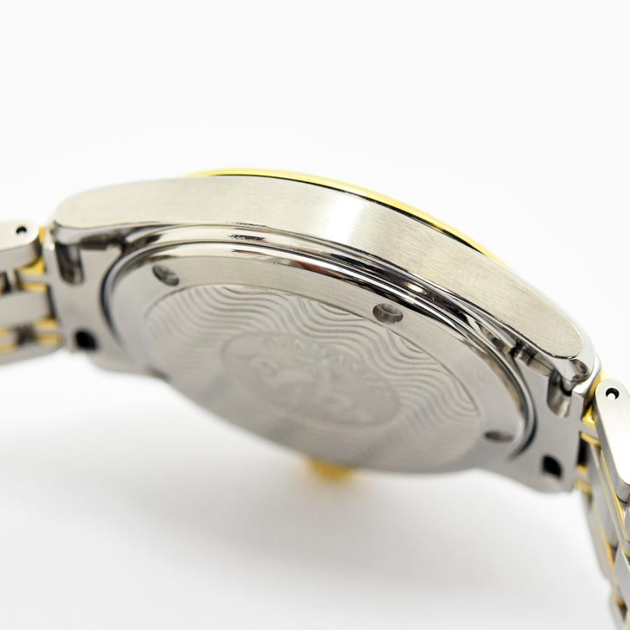 VINTAGE WATCHES FASHIONのOMEGAシーマスター120m、ステンレスとゴールドのコンビケース裏蓋とシーホース刻印