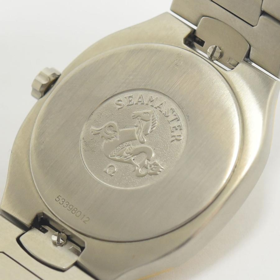 VINTAGE WATCHES FASHIONのOMEGAシーマスターポラリスのステンレス製ケースバック、シーホースの刻印入り