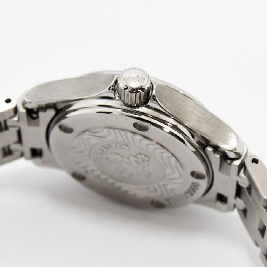 VINTAGE WATCHES FASHION オメガ シーマスター 120m ジャック・マイヨール 2000 モデル。ステンレススチール製、ブルーグラデーション文字盤、デイト表示、120m防水。